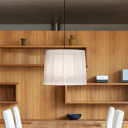 Hängelampe - INDIANA C - Luxcambra - Stoff / modern / mit Kabel