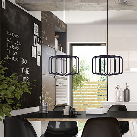 Hängelampe - GABIA MINI - Luxcambra - Metall / modern / mit Kabel