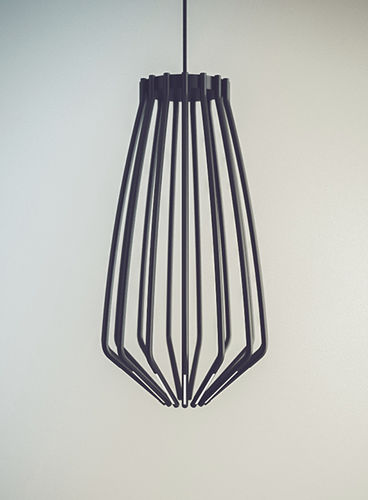 Hängelampe - GABIA - Luxcambra - Metall / modern / mit Kabel