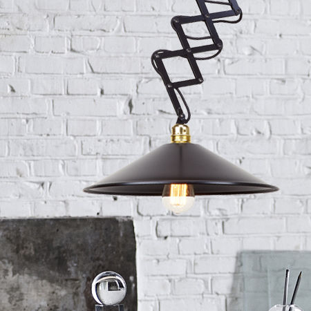 Hängelampe - BRONX C - Luxcambra - Metall / modern / mit Kabel