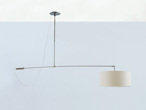 Hängelampe - ARCO C - Luxcambra - Baumwolle / modern / mit Kabel