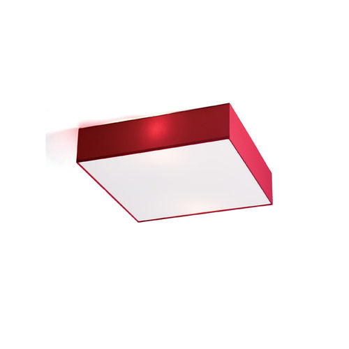 Moderne Deckenleuchte - CUADRO - Luxcambra - quadratisch / nicht angegeben / fluoreszierend