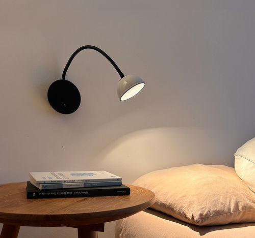 Wandleuchte / minimalistisches Design - ABSIDIOLA FLEXO - Luxcambra - für den Innenraum / Silikon / Keramik