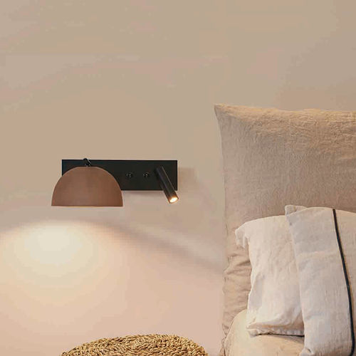 Moderne Wandleuchte - ABSIS - Luxcambra - für den Innenraum / Keramik / mit Scheibenfeder