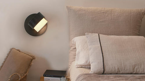 Moderne Wandleuchte - KAN A XL - Luxcambra - für den Innenraum / Metall / Textil