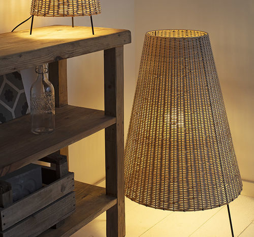 Stehleuchte - CADAQUES P - Luxcambra - Boden / Polyester / PVC