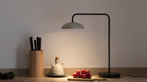 Tischlampe - ABSIDIOLA S - Luxcambra - Büro / Keramik / Alabaster