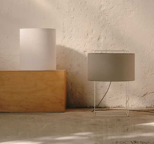 Tischlampe - LEWIT S - Luxcambra - Büro / Eisen / poliertes Messing