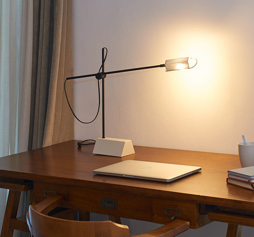 Tischlampe - H2 - Luxcambra - Büro / lackiertes Metall / modern
