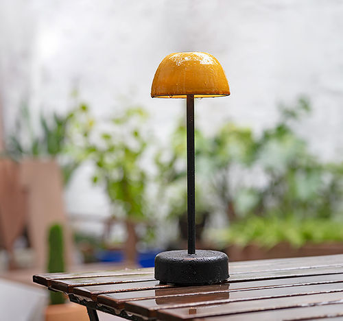 Tragbare Lampe - ABSIDIOLA  - Luxcambra - emaillierte Keramik / Keramik / Alabaster