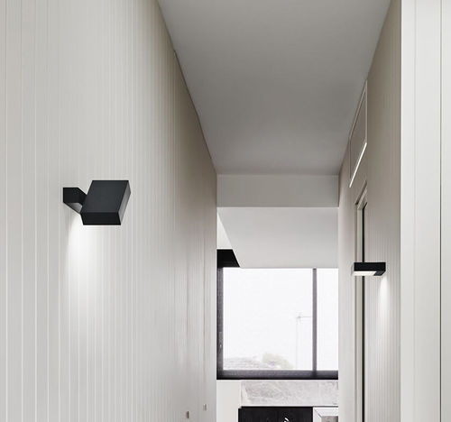 Moderne Wandleuchte - DUAL - Luxcambra - für den Innenraum / Metall / geometrisch