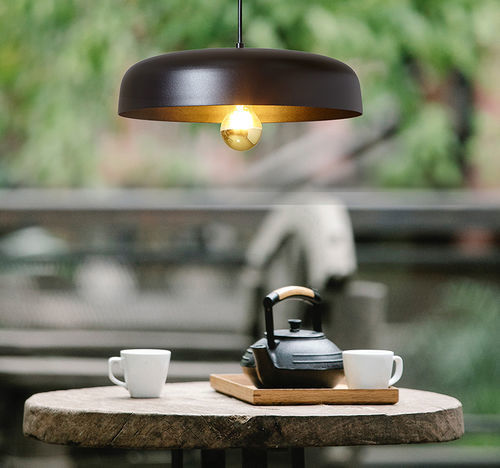 Hängelampe - BORN - Luxcambra - Metall / modern / mit Kabel