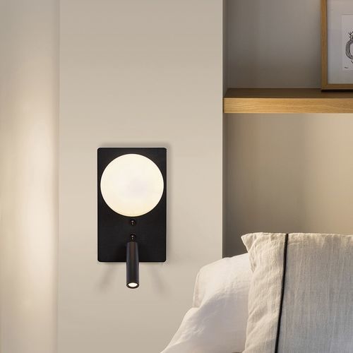 Moderne Wandleuchte - GLOS - Luxcambra - für den Innenraum / Metall / Opal