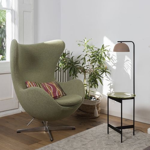 Bodenlampe - ABSIS P - Luxcambra - Eisen / Terrakotta / modern