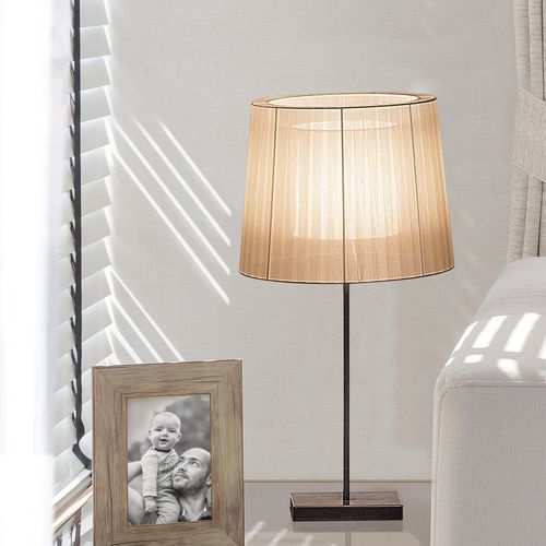Tischlampe - INDIANA S - Luxcambra - Stoff / modern / mit Kabel