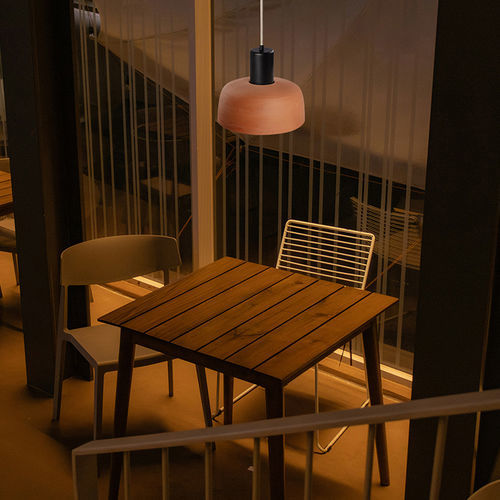 Hängelampe - MIRAMAR - Luxcambra - Aluminium / PVC / Terrakotta