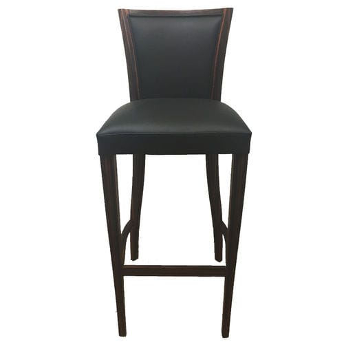 Barstuhl / Art Deco - B005 - Cygal Art Deco GmbH & Co. KG - für den Innenraum / Stoff / Leder