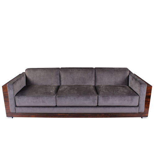Sofa / Art Deco - ZSF003 - Cygal Art Deco GmbH & Co. KG - Stoff / Leder / mit Armlehnen
