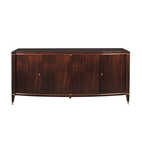 Sideboard / Art Deco - SB018 - Cygal Art Deco GmbH & Co. KG - Mahagoni / Messing / Chrom