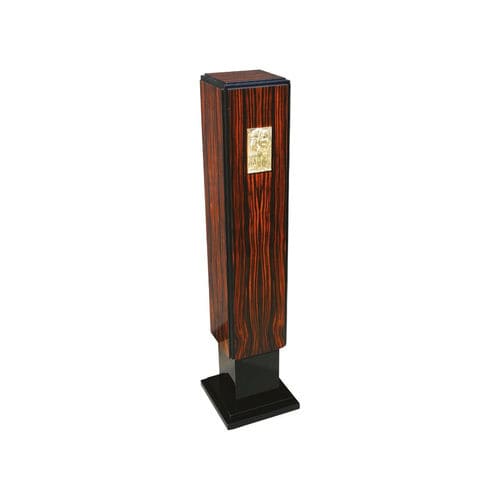 Säulenfuß / Art Deco - SE001 - Cygal Art Deco GmbH & Co. KG - Messing / Macassar-Ebenholz