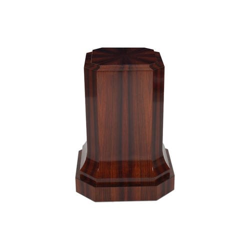 Säulenfuß / Art Deco - SE003 - Cygal Art Deco GmbH & Co. KG - Macassar-Ebenholz / hochglanzlackiertes Holz