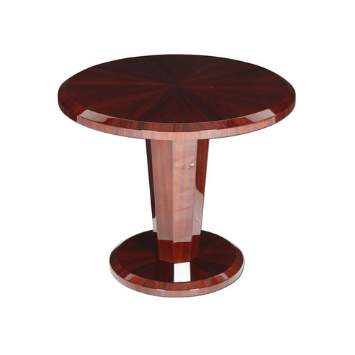 Lampentisch / Art Deco - BS012 - Cygal Art Deco GmbH & Co. KG - glänzend lackiertes Holz / Rosenholz / Gestell aus lackiertem Holz