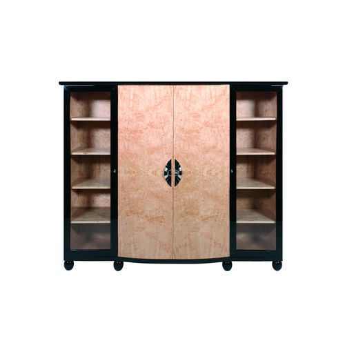 Kleiderschrank / Art Deco - SA050 - Cygal Art Deco GmbH & Co. KG - Holz / mit Schwingtür / mit Schublade