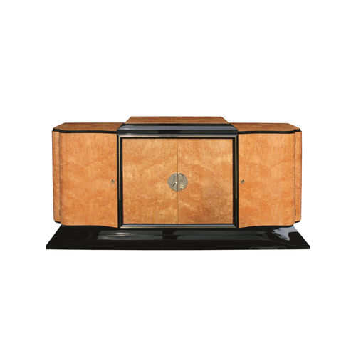 Sideboard / Art Deco - SB019 - Cygal Art Deco GmbH & Co. KG - hochglanzlackiertes Holz / Birke / mit Schwingtür
