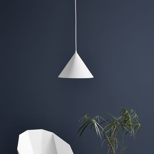 Hängelampe - ANNULAR - WOUD - Aluminium / modern / mit Kabel