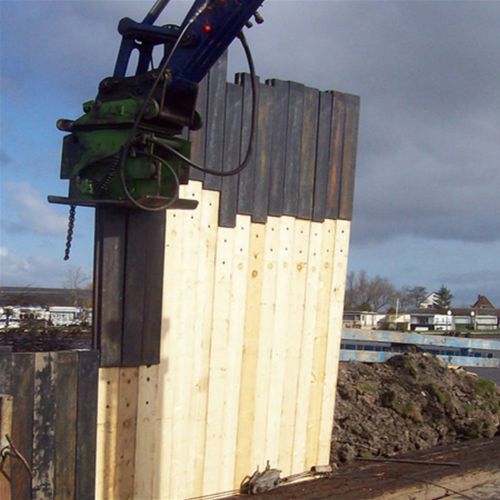 Verstärkender Spundwand - COMBI - Lankhorst