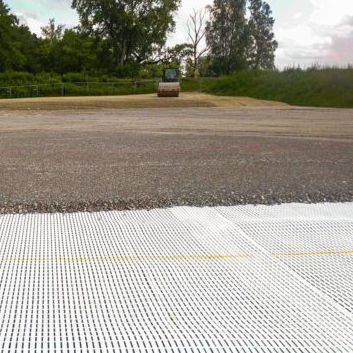 Verstärkendes Geogitter - SECUGRID® HS - NAUE - zur Bodenstabilisierung / für Fundament / für den Tiefbau