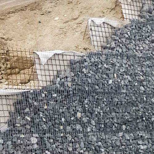 Verstärkendes Geogitter - SECUGRID® M3 DW - NAUE - Schutz / für Stützmauer / Netz
