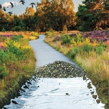 Vlies-Geotextil - SECUTEX® GREEN - NAUE - Synthetikfaser / für Drainage / Schutz