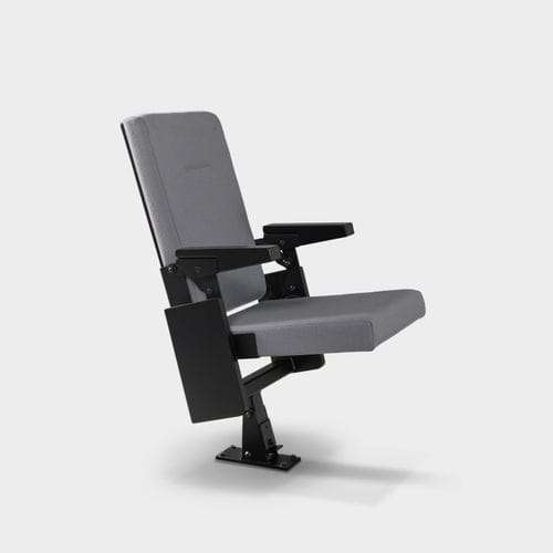 Moderner Hörsaalstuhl - Lucca - Jezet Seating - für den Innenraum / feuerfester Stoff / Gestell aus gestrichenem Metall