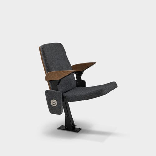 Moderner Hörsaalstuhl - Granada - X - Jezet Seating - für den Innenraum / feuerfester Stoff / Gestell aus gestrichenem Metall