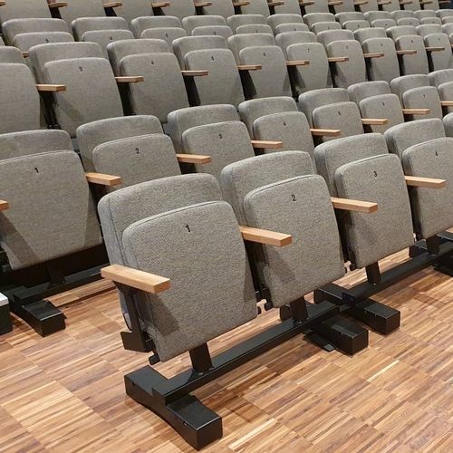 Moderner Hörsaalstuhl - Galant - X - Jezet Seating - für den Innenraum / feuerfester Stoff / Gestell aus gestrichenem Metall