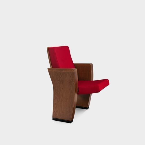 Moderner Hörsaalstuhl - Scala - Jezet Seating - für den Innenraum / feuerfester Stoff / Holz