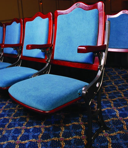 Moderner Hörsaalstuhl - Acanthus - Jezet Seating - für den Innenraum / feuerfester Stoff / Buche