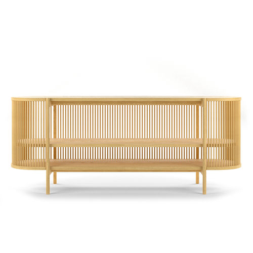 Modernes Sideboard - BASTONE – OAK - Poiat | Furniture - Eiche / Massivholz / mattlackiertes Holz