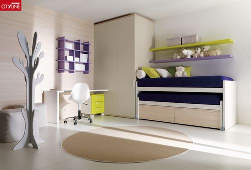 Ausziehbett - COMPOSIZIONE 111 - Doimo City Line - Einpersonen / modern / mit Schublade
