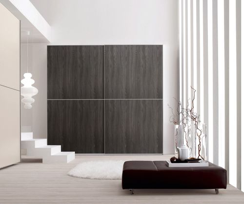 Eckkleiderschrank - LORD - Doimo City Line - wandmontiert / modern / Holz