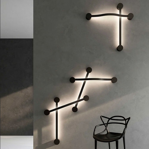 Moderne Wandleuchte - SEGMENTO - OLEV S.r.l. - für den Innenraum / Aluminium / Stahl