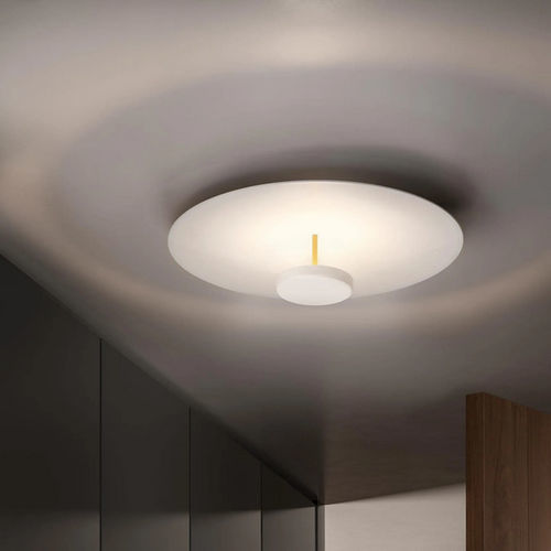 Moderne Deckenleuchte - OVERFLY PLUS PL - OLEV S.r.l. - rund / Aluminium / Plexiglas®