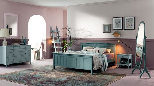 Holz-Kinderzimmer - ROMANTIC ROOM 6 - Callesella - für Mädchen