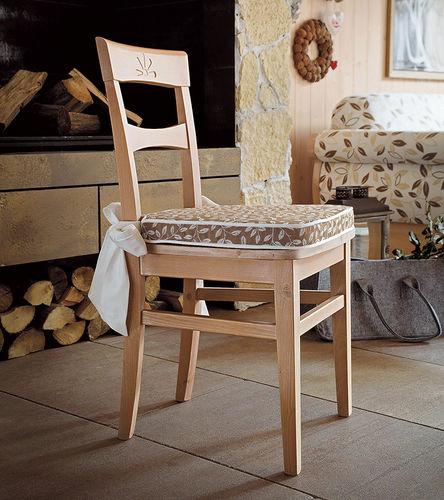 Klassischer Esszimmerstuhl - FIENOTALCATO - Callesella - für Wohnzimmer / Holz / mit abnehmbarem Kissen