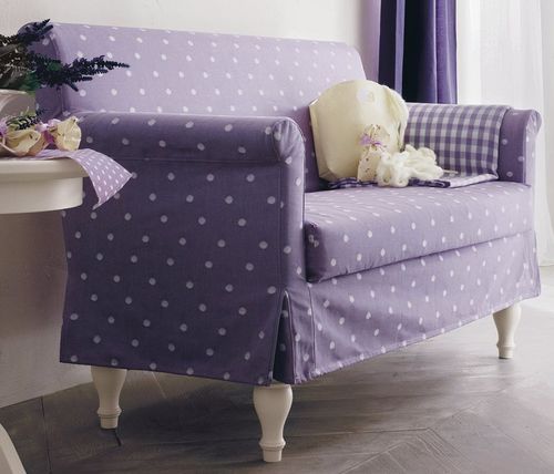 Klassisches Sofa - Callesella - Baumwolle / Zweisitzer