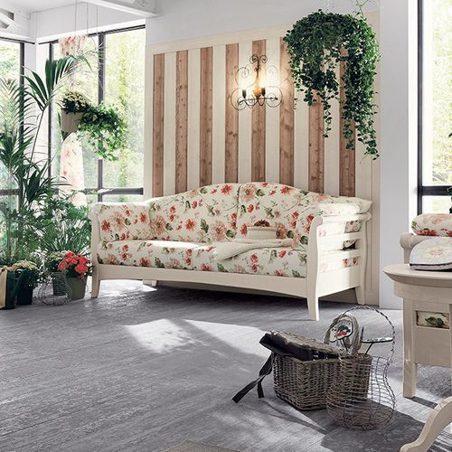 Klassisches Sofa - CANAPA TALCATO - Callesella - Stoff / mit abnehmbarem Kissen