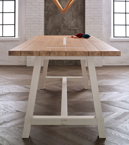 Moderner Tisch - NEW FRATINO - Callesella - Holz / rechteckig