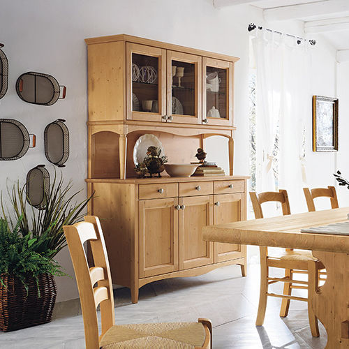 Klassischer Geschirrschrank - FIENO - Callesella - Holz