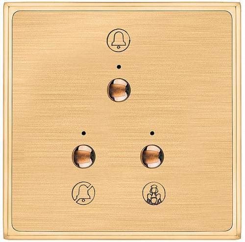 Schalter für Hausautomationssystem - Athena - Rhombus Europe - Druck / Einbau / 3-fach